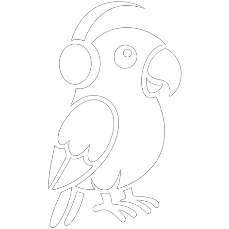 Voicci menu icon mascot